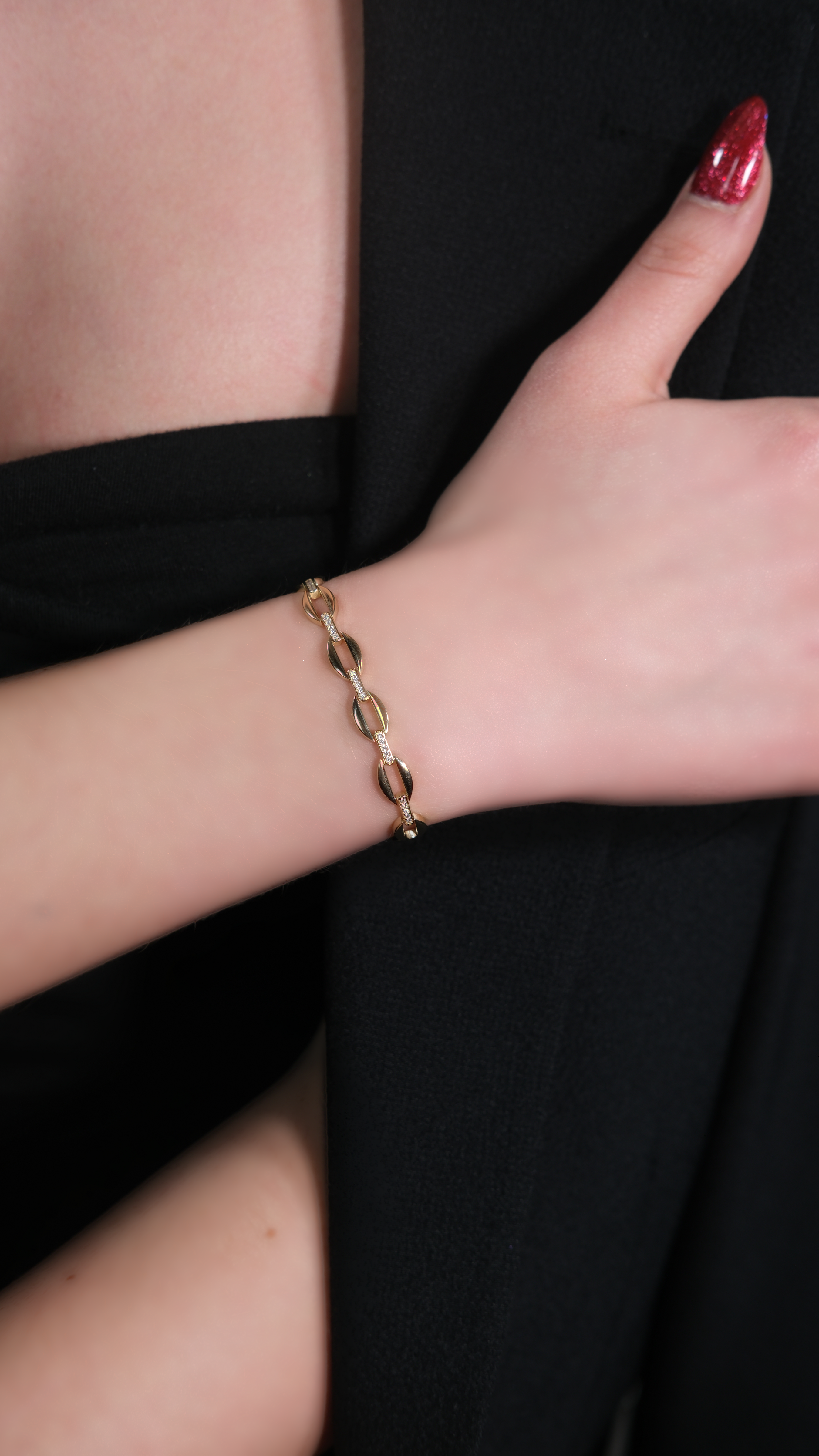 Altın Zincir Bileklik