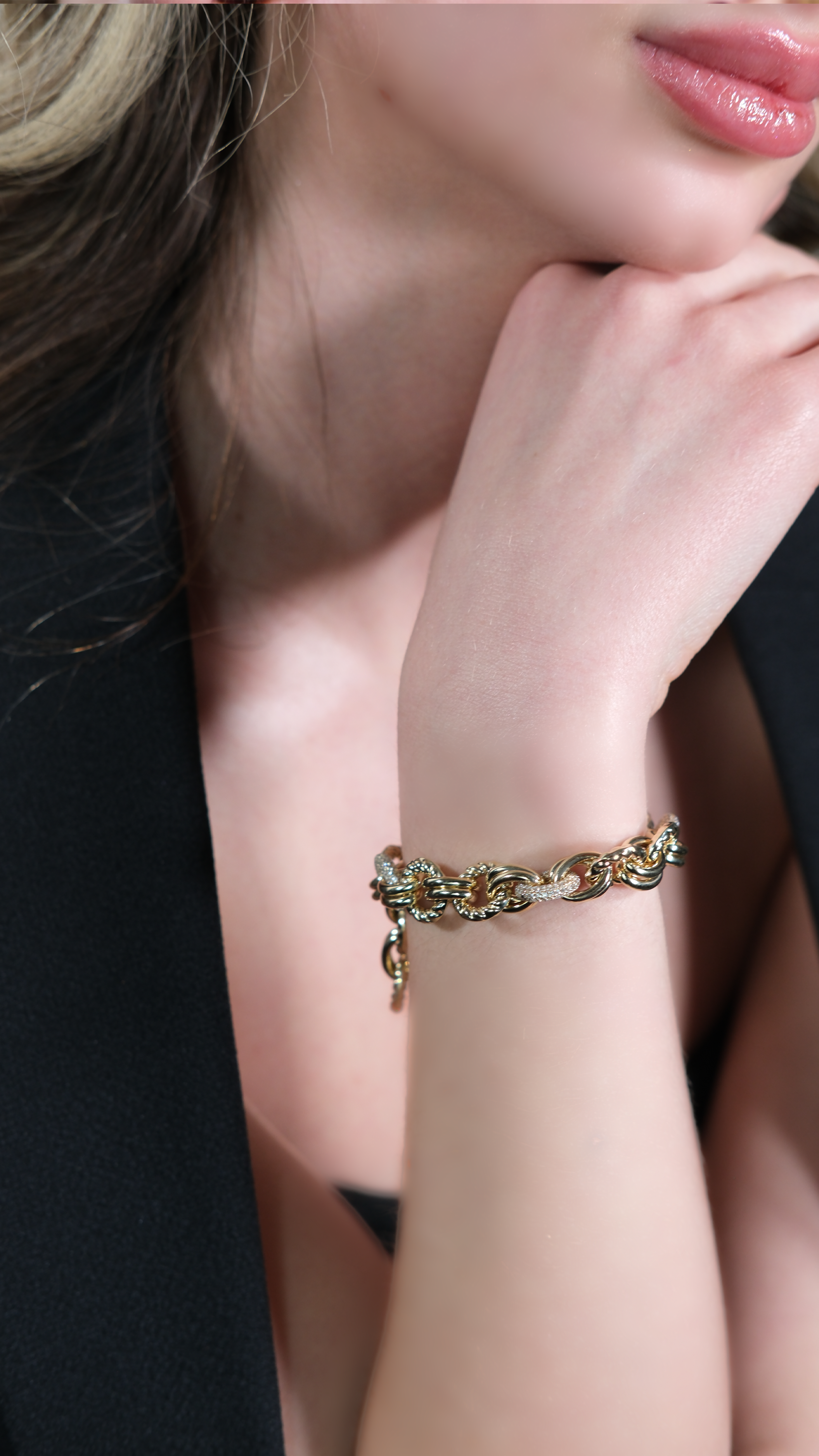 Altın Zincir Bileklik